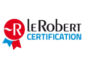 Logo Certification Le Robert